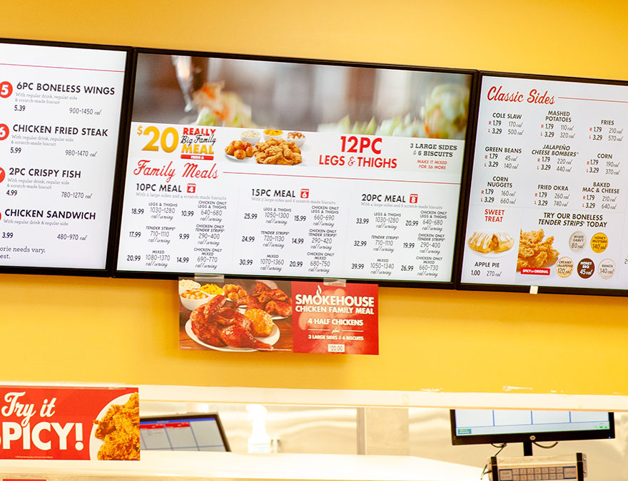 Digital Menu Boards: The Magic of Movement in Your Menu Design